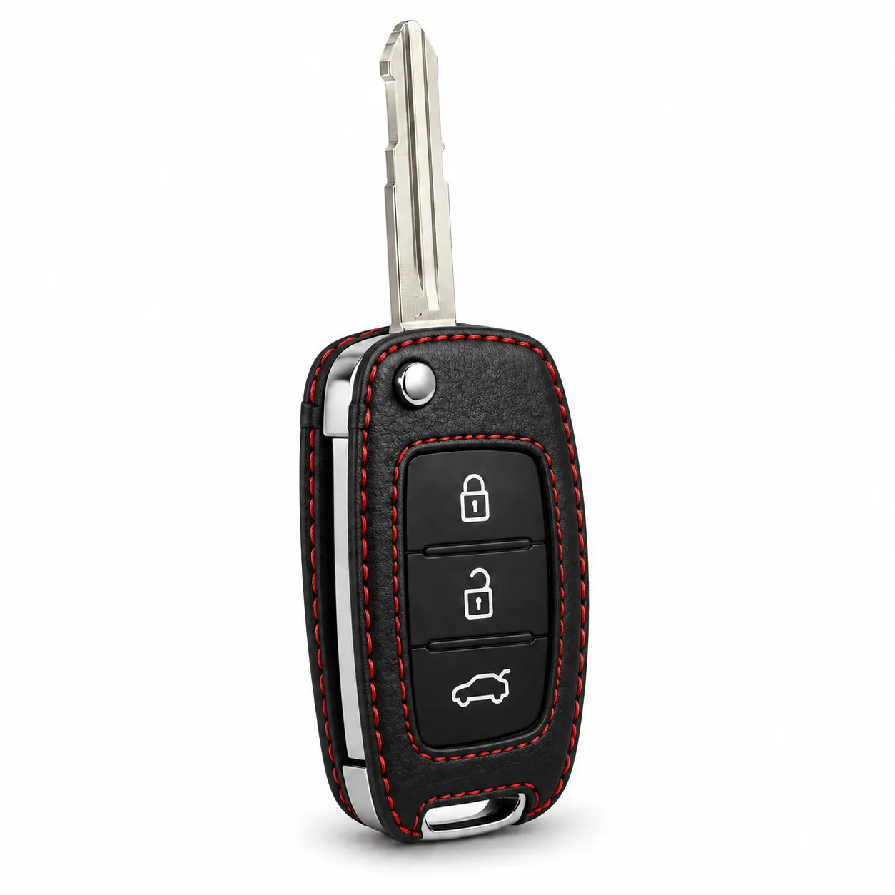 Hyundai Leather Car Key Cover - Image 2